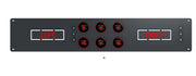 1U Dual NUC Rack Mount I/O Panel