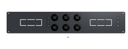 1U Dual NUC Rack Mount I/O Panel