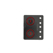 Rack mounted connector ports