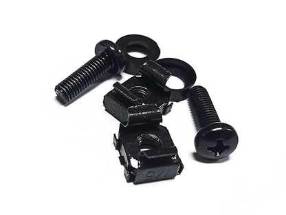 Cage Nuts and Mounting Screws 50 pack