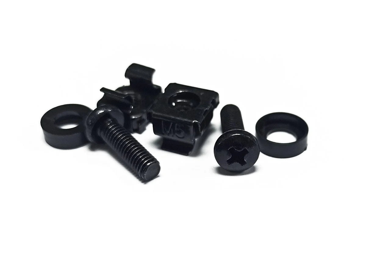 Cage Nuts and Mounting Screws 50 pack