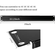 1U Blank Panel Rack Mount