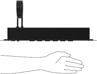 Rack-Mount Outlet Strip, 8 Back Outlets, 6 Feet Long Cord