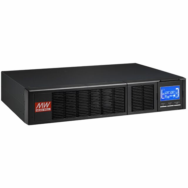 MEAN WELL USA Inc. ES-SU1K-RH — Uninterruptible Power Supply (UPS) Online (Double Conversion) General Purpose, Industrial Control 1kVA / 1000W 200V, 208V, 220V, 230V, 240V