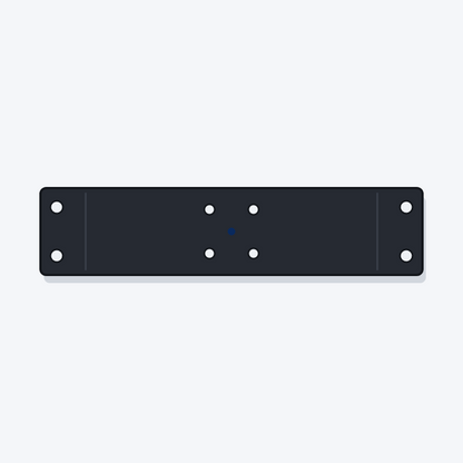 1U NUC VESA Rack Mount Plate